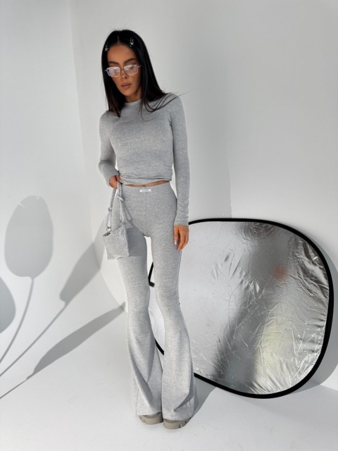 Komplet ORIGIN top i legginsy melanż La Manuel