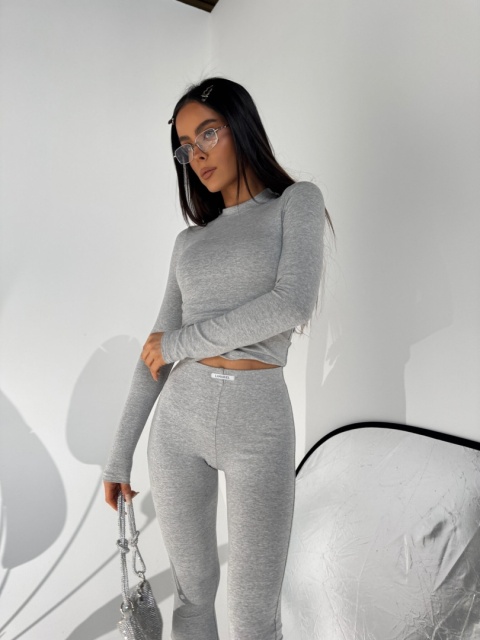 Komplet ORIGIN top i legginsy melanż La Manuel