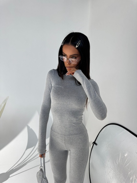 Komplet ORIGIN top i legginsy melanż La Manuel