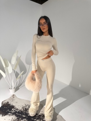 Komplet ORIGIN top i legginsy vanilla La Manuel