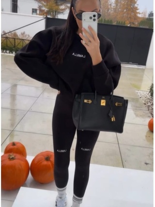 Bluza z małym logo czarna La Milla