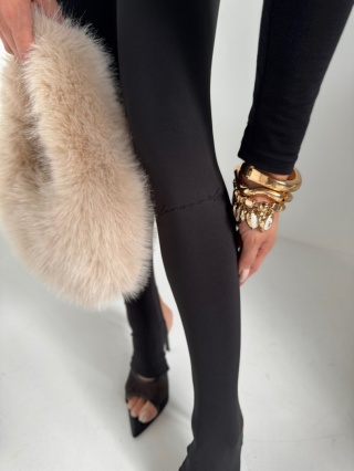 Legginsy HIDDEN czarne La Manuel