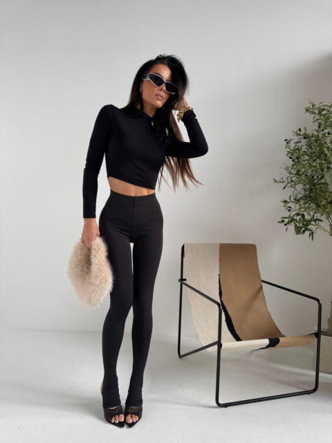 Legginsy HIDDEN czarne La Manuel