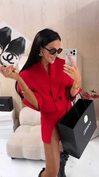 Marynarka czerwona La Milla