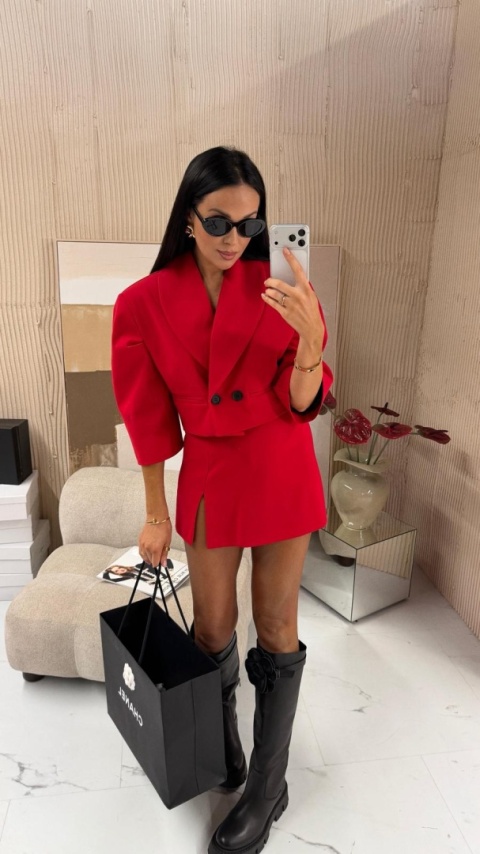 Marynarka czerwona La Milla