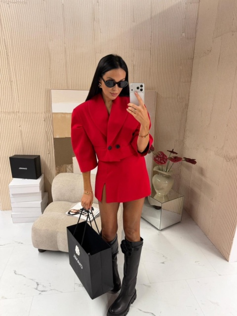 Marynarka czerwona La Milla