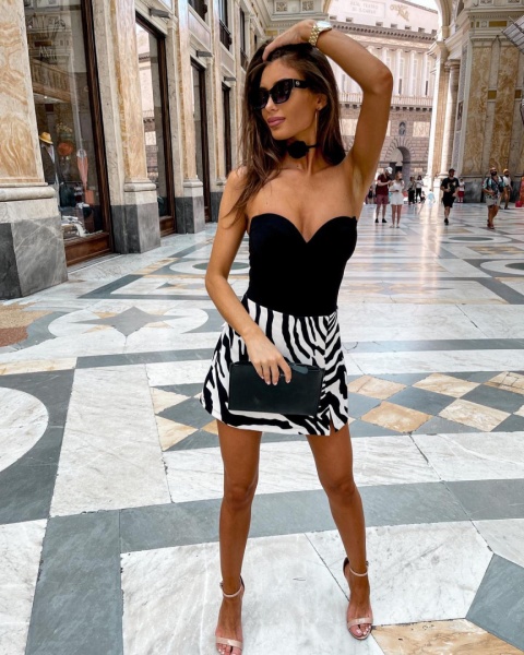 Spódnico spodenki ZEBRA mini - LA MILLA