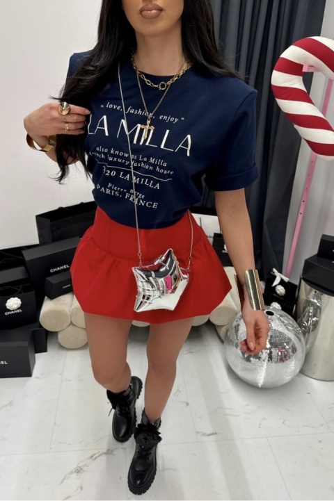 Spódnico spodenki - bombka czerwone La Milla