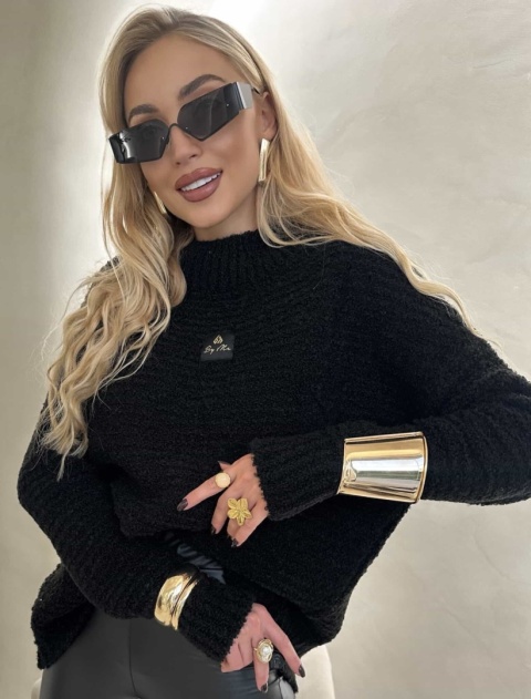 Sweter BUCLA – czarny By Me