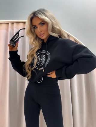 Bluza BELLA czarna La Monne