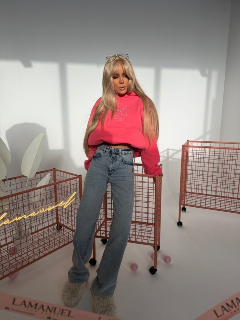 Bluza BLOW UP koral La Manuel