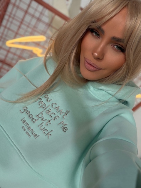 Bluza BLOW UP mięta La Manuel