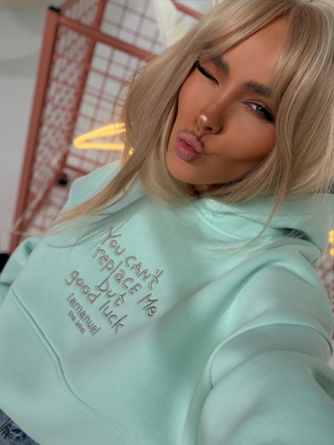 Bluza BLOW UP mięta La Manuel