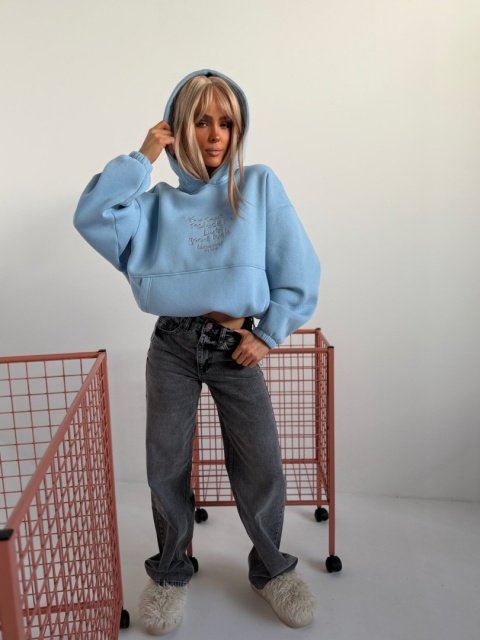 Bluza BLOW UP błękit La Manuel