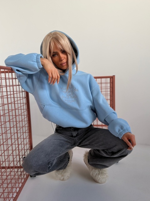 Bluza BLOW UP błękit La Manuel