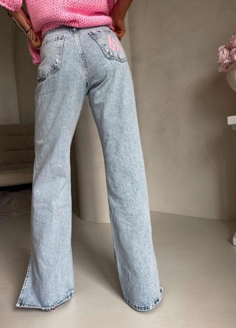 Jeansy INSPIRED dark jeans By Me