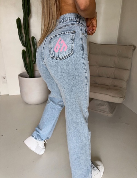 Jeansy INSPIRED dark jeans By Me