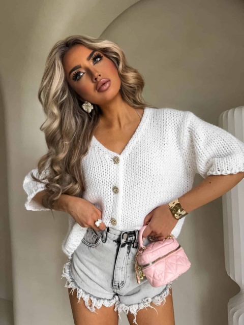 Kardigan ROYAL – ecru By Me