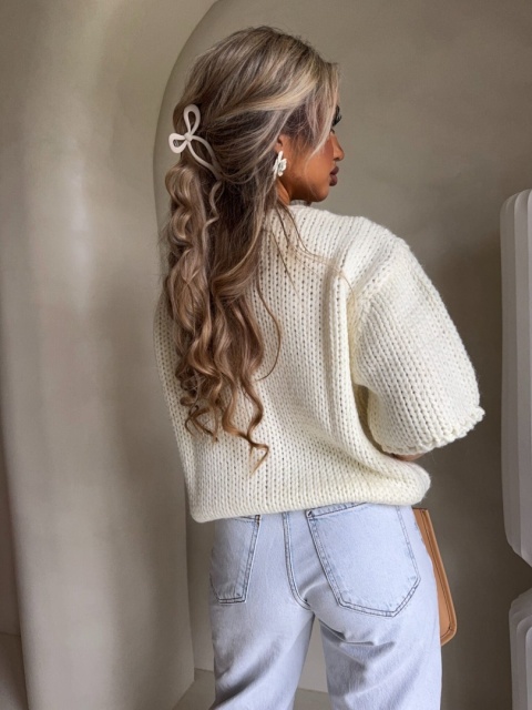 Kardigan ROYAL – ecru By Me