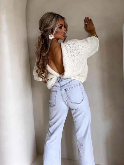 Kardigan ROYAL – ecru By Me