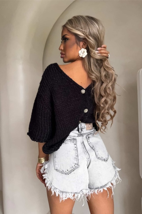 Kardigan ROYAL – czarny By Me