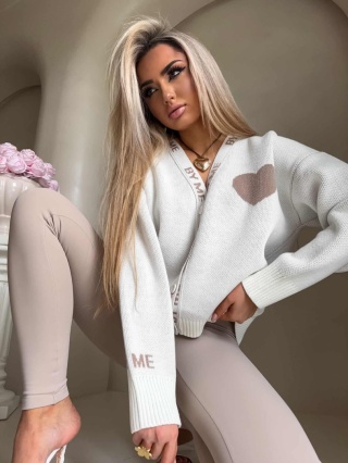 Kardigan SERCA ecru By Me