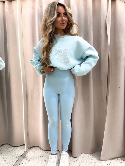 Komplet HOLO błękitny La Monne