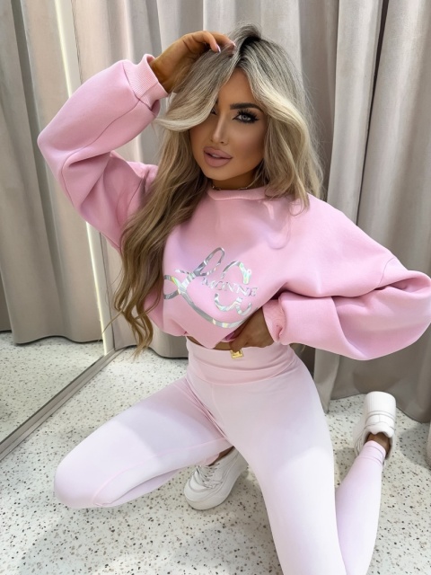 Komplet HOLO różowy La Monne