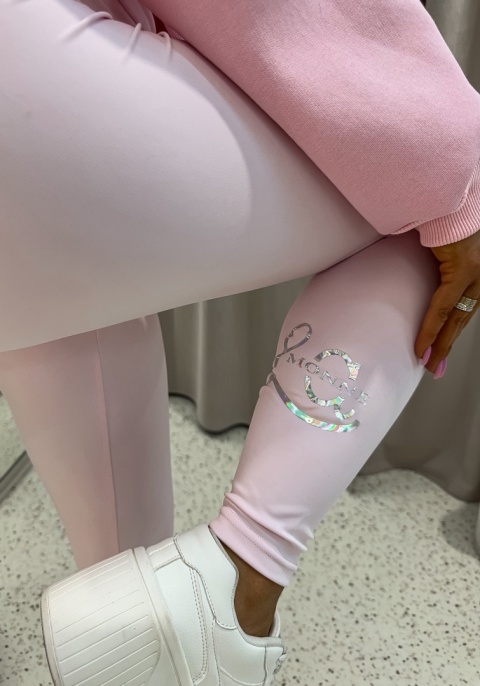 Komplet HOLO różowy La Monne