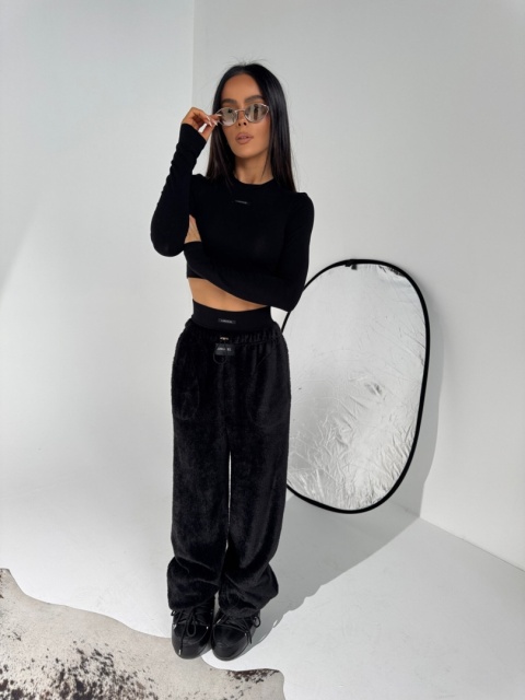 Komplet bluza i spodnie TENDER czarny La Manuel