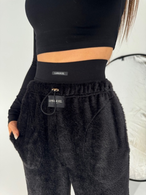 Komplet bluza i spodnie TENDER czarny La Manuel