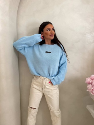 Sweter CANOA – niebieski By Me