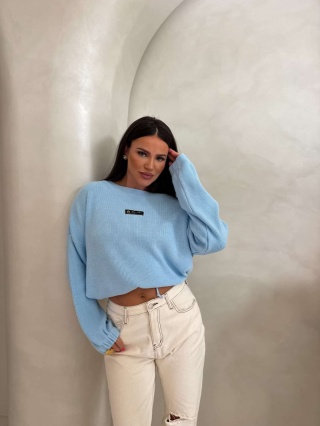 Sweter CANOA – niebieski By Me