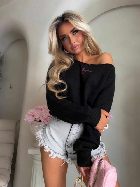 Sweter HERMES czarny By Me