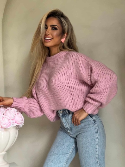 Sweter LEGEND jasny róż By Me