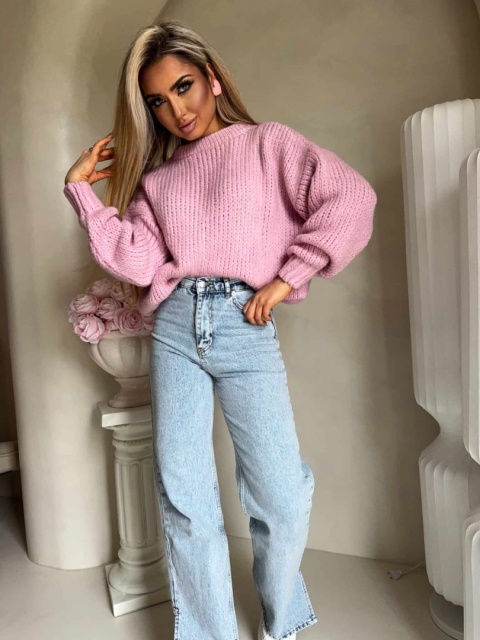 Sweter LEGEND jasny róż By Me