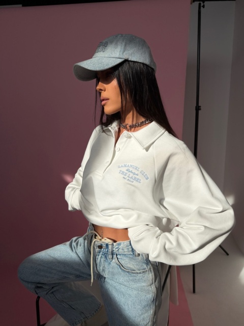 Bluza LA CLUB ecru La Manuel