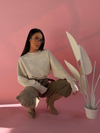 Bluza PULSE beż La Manuel