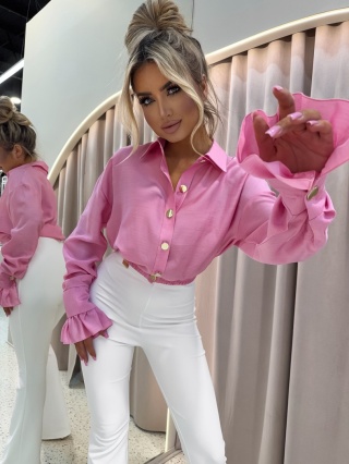 Koszula SOFT GLAM różowa La Monne