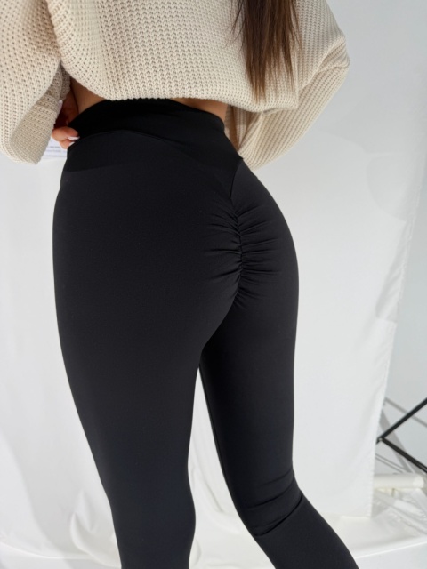 Legginsy SPEED czarne La Manuel