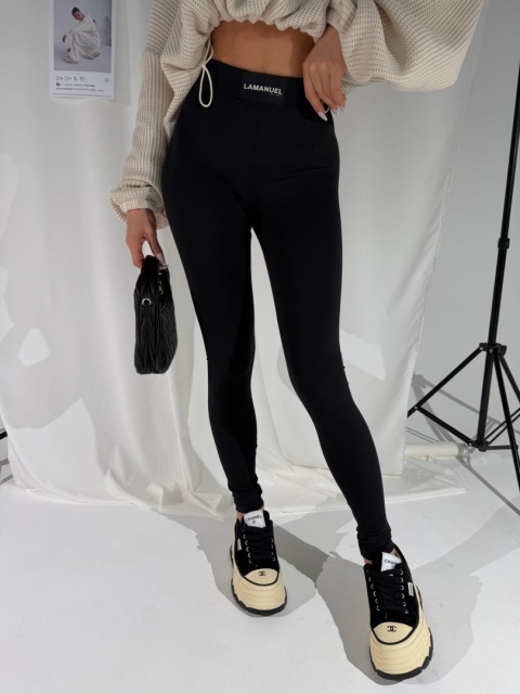 Legginsy SPEED czarne La Manuel