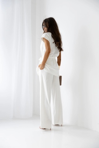 Komplet lniany EARTHLY CHARM ecru Moon