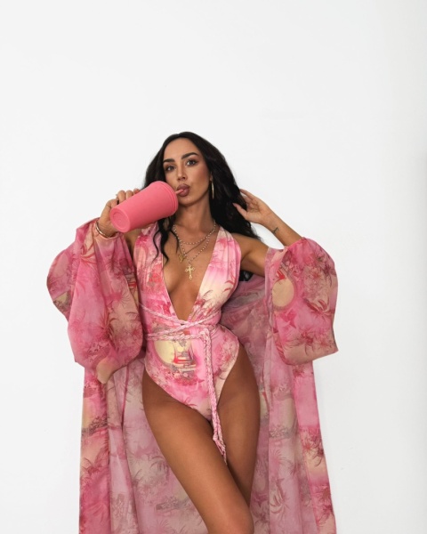Monokini warkocz TROPICAL La Milla
