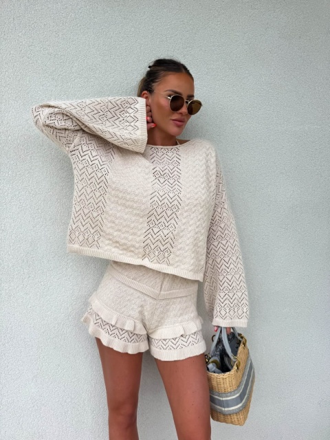 Sweter Lugano jasny beż By Me
