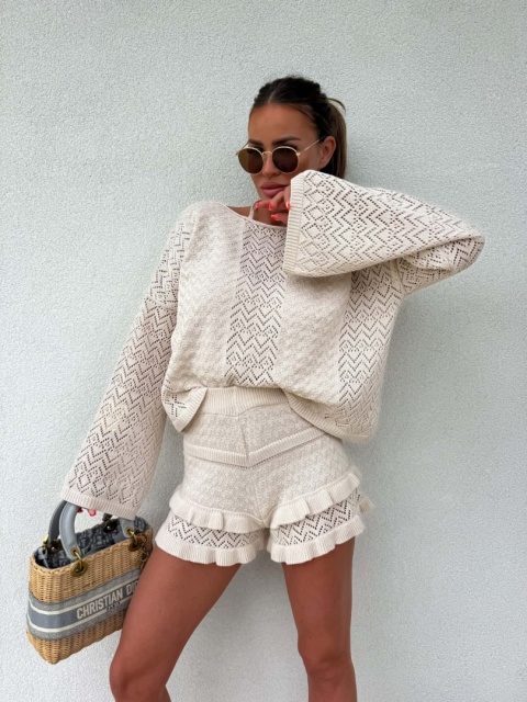 Sweter Lugano jasny beż By Me