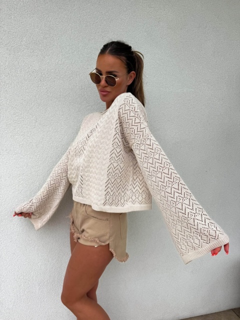 Sweter Lugano jasny beż By Me