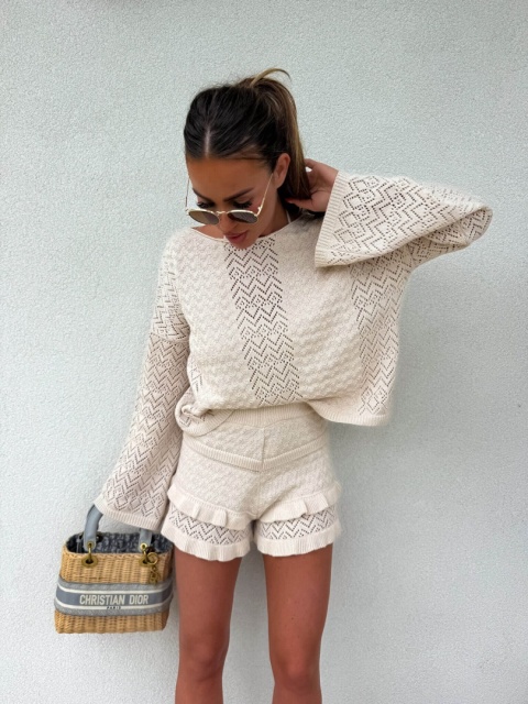 Sweter Lugano jasny beż By Me