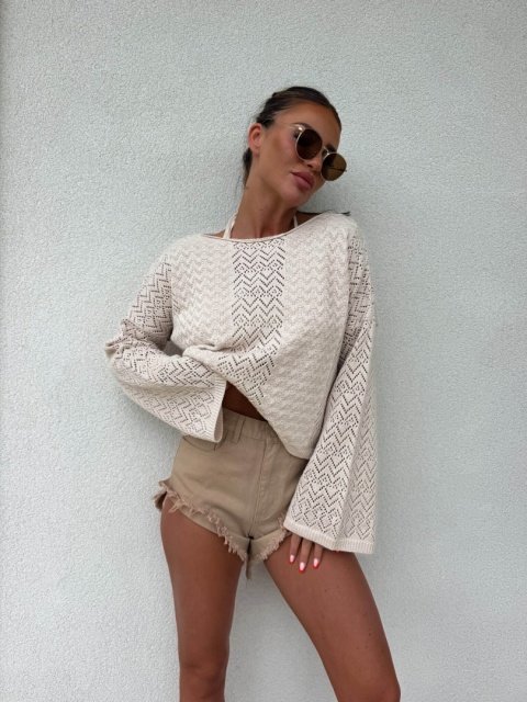 Sweter Lugano jasny beż By Me