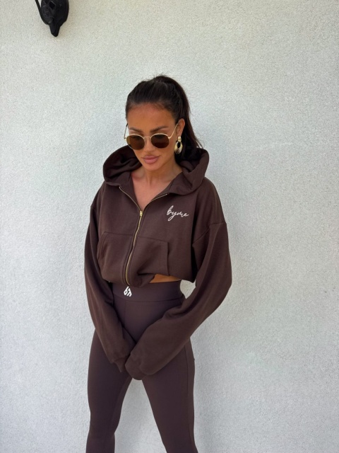 Bluza HOODIE czekoladowa By Me