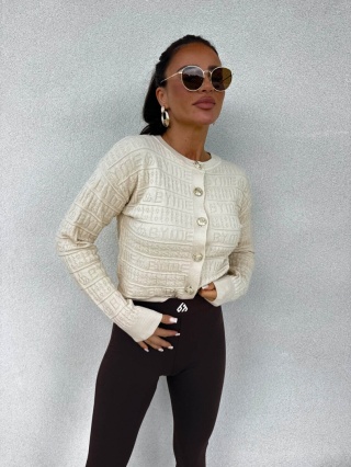 Sweter GIVEN – jasny beż By Me